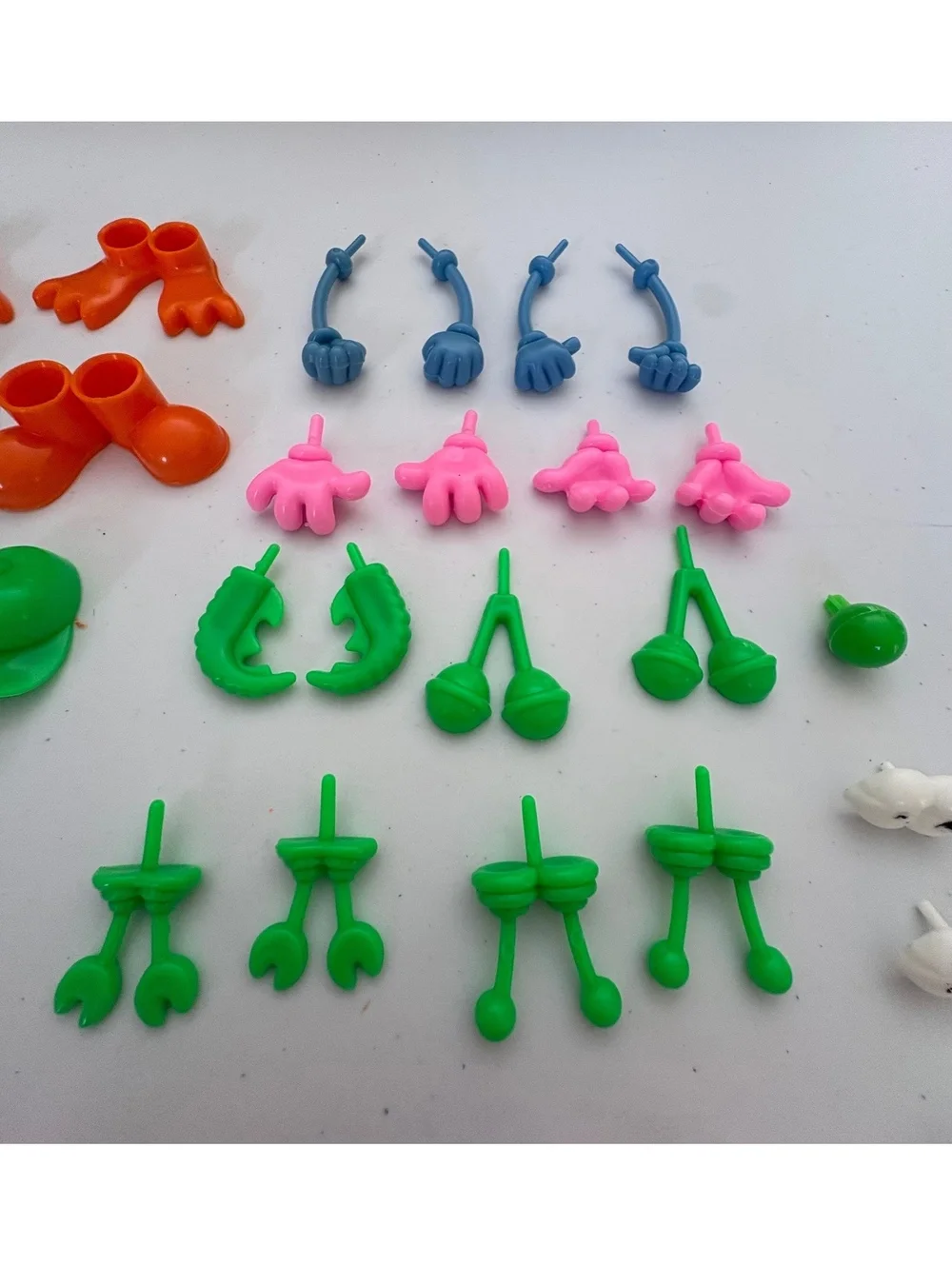 Play doh character accessories